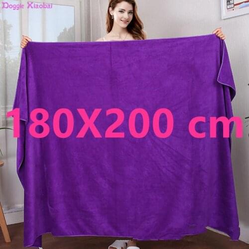 180X200 cm ,Fast Drying and Oversized Bath Lines Multipurpose for Travel,Sports,SpaMicrofiber Bath Towels Super Absorbent, Soft