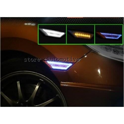 2016 2017 2018LED Side Turn Signal Lamp/Light Replacement Parts Upgrade For HONDA CIVIC Sedan 10th/ tenth 3 Colors