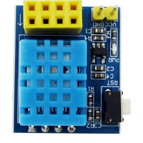 5PCS ESP8266 ESP-01 ESP-01S DHT11 Temperature Humidity Sensor Module Wifi NodeMCU Smart Home IOT DIY Kit (without ESP module)