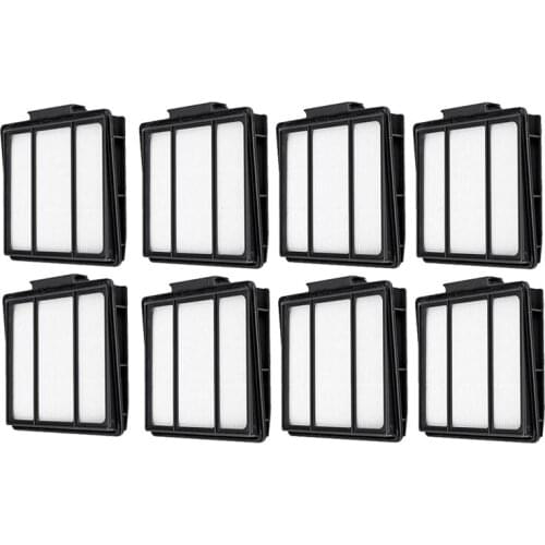 8 Pcs Replacement HEPA Filter for Shark ION Robot R71 R72 R75 R85 S85 S86 S87 S88 RV700 RV720 RV750 RV850 RV851WV RV1000