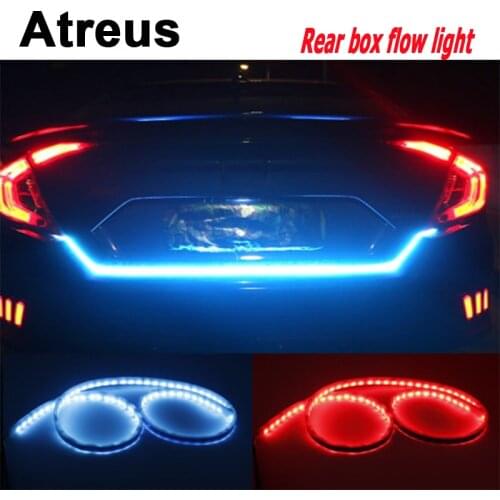 Atreus For Mercedes benz W204 W203 W211 AMG Mini cooper Skoda octavia a5 2 Car Turn Signals Brake Warning Lamp Strobe Light LED