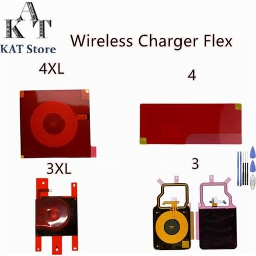 KAT wireless charging For Google Pixel 3 3XL 4 4XL Wireless Charging NFC Antenna Flex Cable Replacement Spare parts