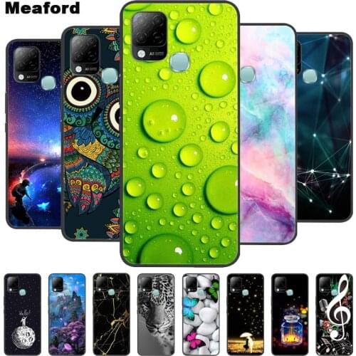 For Infinix Hot 10S Case Marble Soft Silicone Back Cover For Infinix hot 10s NFC Phone Coves for Infinix Hot10S 10T Fundas Coque