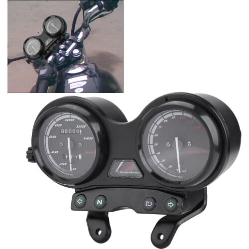 DC 12V Motorcycle Speedometer Gauge Tachometer Waterproof Motorbike 12000RPM HD LED LCD Odometer For Yamaha YBR 125 New