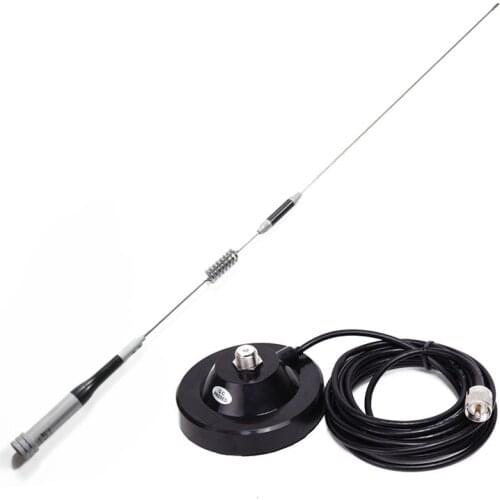 Diamond SG-M507 Dual Band Antenna With Magnetic Mount (base dia:9CM) For Mobile Radio Walkie Talkie Car Raio Vehicle Radio