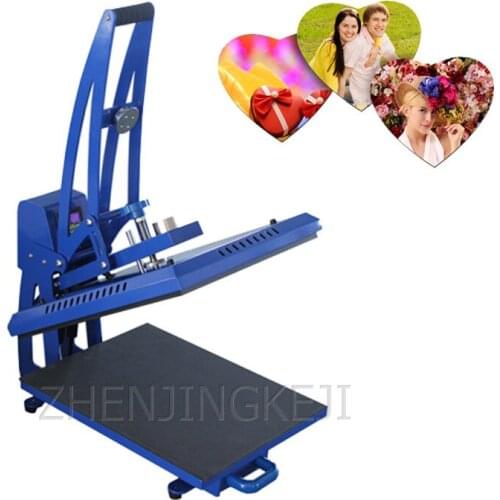 Hot Stamping Machine Semi Automatic Heat Transfer Machine Drawer Base Touch Screen Control Instrument Clothing Printing Machine