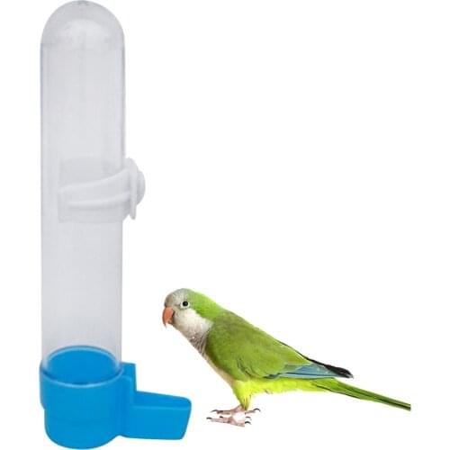Bird Feeder Automatic Water Drinker Feeder Cage for Parrot Cockatiel Canary