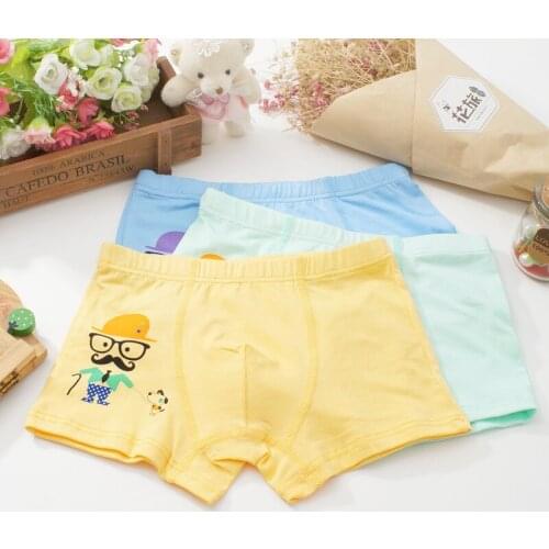 2018 Hot 6Pcs/lot Baby Boy Cotton Underwear Student Underpants Childrens Cartoon Briefs Boys Short Briefs Kids Panties 5-12Y