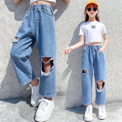 Macamp Ripped Jeans For Girls