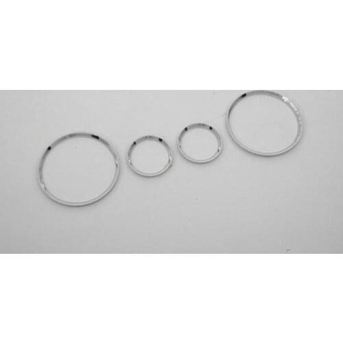 Chromium Styling Dashboard Gauge Ring Set For Opel Corsa B