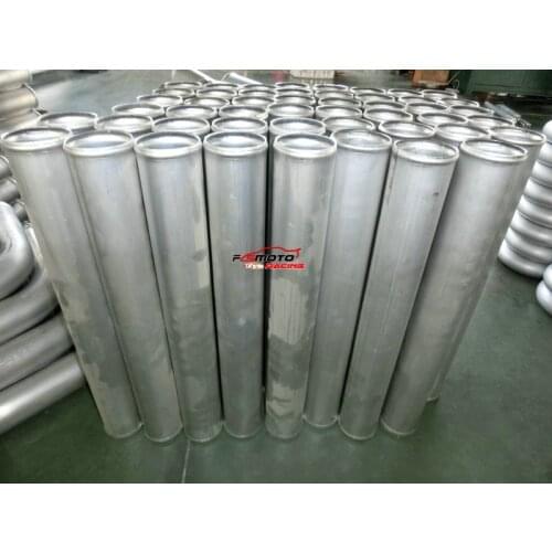 2.5" Factory Price 64mm Straight All Aluminum Turbo Intercooler Pipe Piping Tube Tubing L=76mm/300mm/600mm
