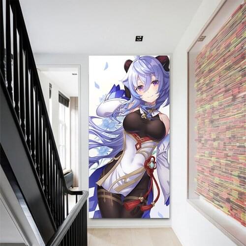 Genshin Impact GanYu Poster Modern Anime Game Character Canvas Painting Bedroom Living Room Wall Art Decoration Pictures