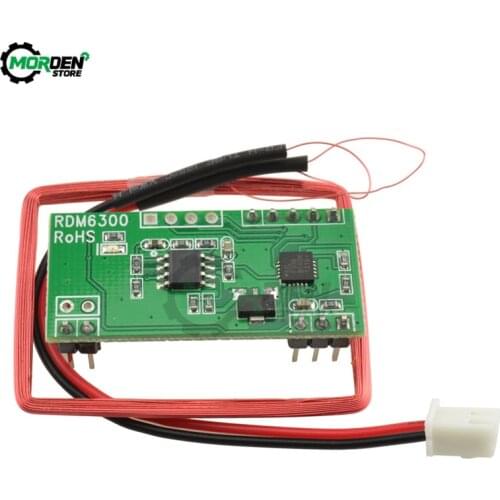 RDM6300 EM4100 125KHz RFID Card Key ID Reader NFC Module RDM6300 RDM630 Access System Controller Board 5VDC UART TTL RS232