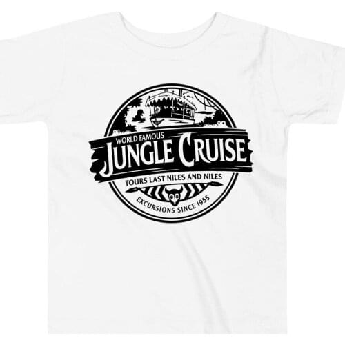 Jungle Cruise Shirt Animal Kingdom T-Shirt WDW Jungle Cruise Children Vacation Tees Kids Summer Clothes Boys Girls Fashion Tops