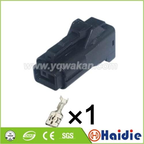 2sets 1pin KET auto housing plug MG 613801-5 electric wiring harness cable female connector MG613801-5