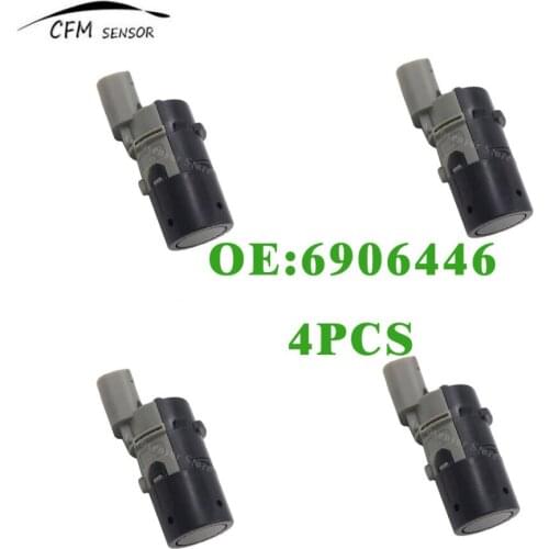 4pcs New 6906446 Front Bumper PDC Parking Assist Sensor For BMW E60 E61 E65 E66 E89 Z4