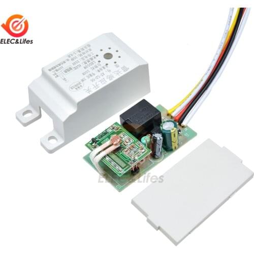 AC 220V Automatic PIR infrared human body motion sensor induction switch microwave radar sensor switch for Indoor lighting ect