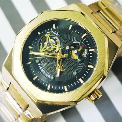 Forsining Mechanical Automatic Watches For Men Skeleton Waterproof Clock Luxury Luminous Hands Wristwatches No LOGO Dropshipping