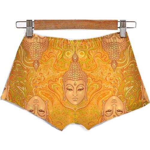 Summer Sexy Custom Made Trippy Royal Goddess Sublimation Printing Plus Size Womens Clothing Pants Booty Shorts