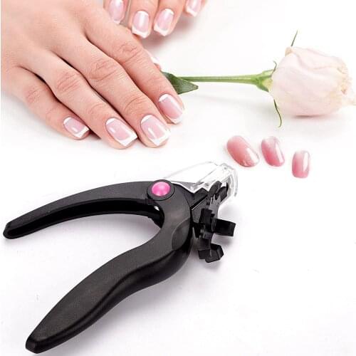 Nail clipper fake trimmer manicure clamp Special type U word Tools Cut clipper False Nail Tips Edge Cutters Manicure tools