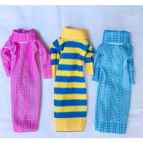Newest Fashion Clothes For Barbie Doll Accessories Sweater Dresses 30cm 11.5 Inch Dolls Things Kids Toys DIY Present Game Girls