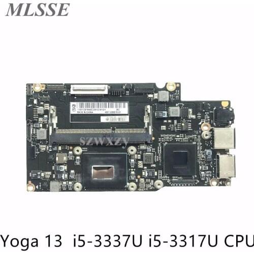 Original For Lenovo Yoga 13 Laptop Motherboard With i5-3337U i5-3317U CPU 90002038 90000649 100% Tested Fast Ship