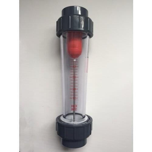 Water Rotameter Flow Meter Indicator Counter Sensor Reader Flowmeter LZS-65 5000-250000/8000-40000/12000-60000L/H