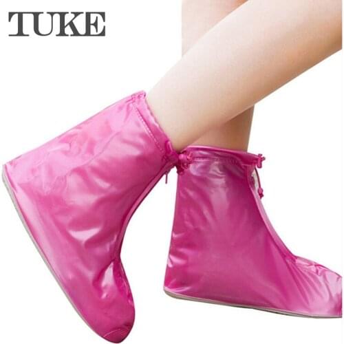 1 Pair Silicone Shoe Cover M / L/XL/XXL Dwaterproof Water Rain Shoes Covers Outdoor Camping Non Slip Rubber Rain Boot