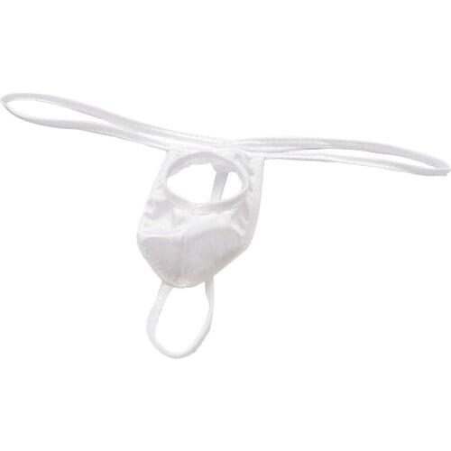 Sexy Mens Thong Underwear Open Crotch Male Jockstrap G String Homme Slip Erotic Homens Penis Hole Mens Thongs and G Strings