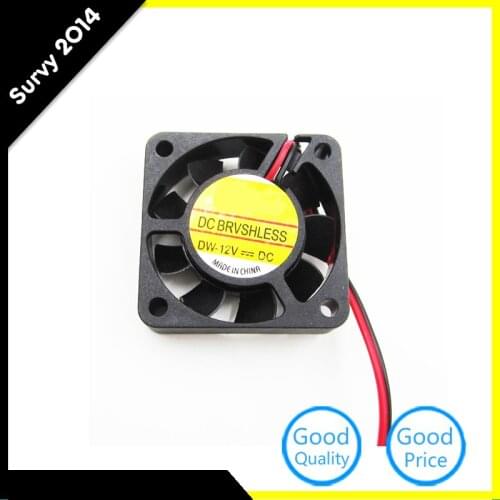 1 Pcs 2Pin Cooler Fan 12V 40x40x10mm For Arduino Raspberry Pi Computer 3D Printer