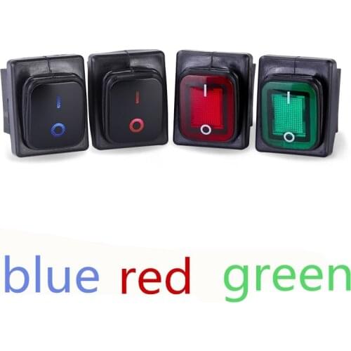 1PCS Belt switch waterproof switch large current two gears four feet silver dot structure Light Switch