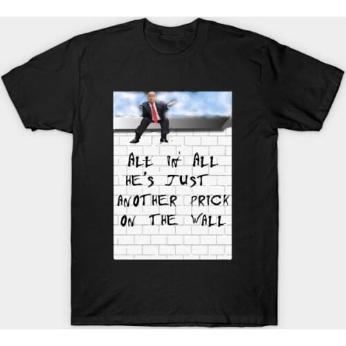 Anti Trump Design with A Taste of Rock and Roll T-Shirt. Summer Cotton O-Neck Short Sleeve Mens T Shirt New S-3XL