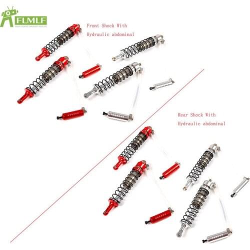 Alloy CNC 10MM Front Rear Shock Absorption with Hydraulic Abdominal Cavity for 1/5 HPI ROFUN ROVAN KM BAJA 5B 5T 5SC Toys Parts
