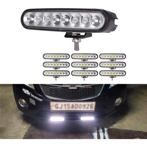6.5INCH Car Motorcycle LED Headlight ATV 4WD Wagon Pickup 4X4 Truck Boat 40W Offroad LED Driving Work Light Bar Auto Accessories