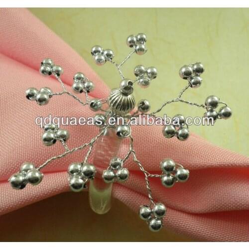 Acrylic napkin ring wholesale wedding napkin holder