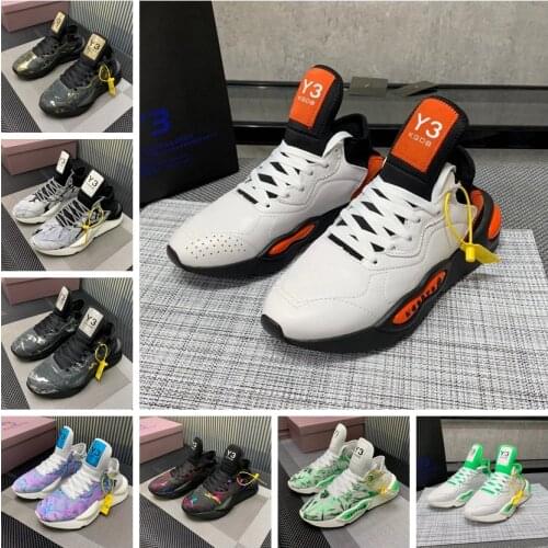 Fashion European and American casual mens leather shoes KGDB Y3 shoes sports running shoes Womens shoes taller Dad shoes