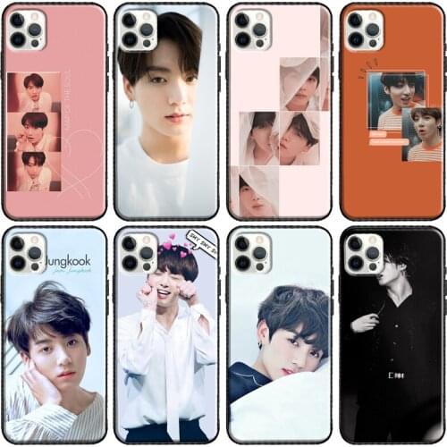 Jeon Jungkook Soft Case For iPhone 11 Pro Max 12 mini X XR XS MAX 6 6S 7 8 Plus SE 2020 5S Phone Cover