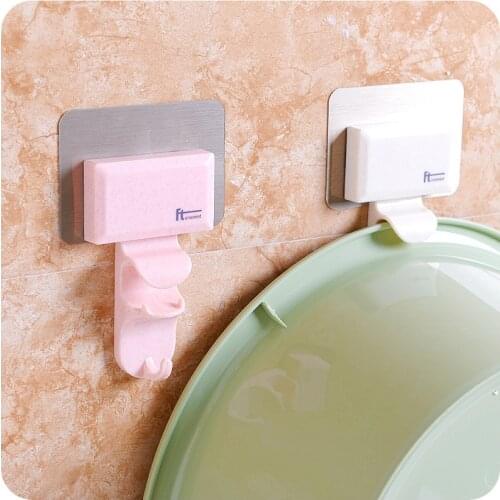 Wall Hooks Strong Pink White Suction Cup Sucker Hanger For Kitchen Bathroom Washbasin Key Holder Bearing 5KG Storage Hangers
