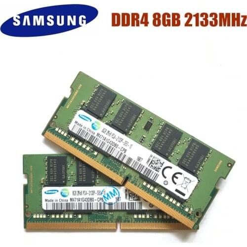 SAMSUNG DDR4 4G 8G 16G Laptop Memory RAM 2133 2400 2666 Memoria DRAM Stick for Notebook 100% Original 4GB 8GB 16GB