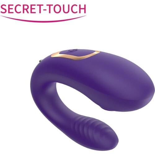 Rechargeable G-spot Vibrator Waterproof Couple Vibrator 10 Powerful Vibrations Wireless Remote Control Clitoral Gspot Stimulator
