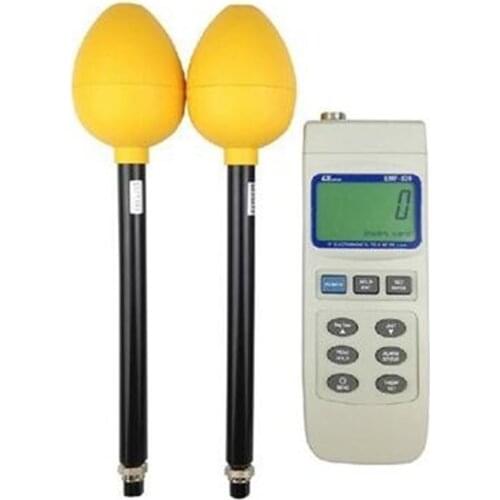 EMF-839 Double Probe High Frequency Electromagnetic Field Meter 100 KHz to 3 GHz 2 Probes Handheld Precise Triassiale