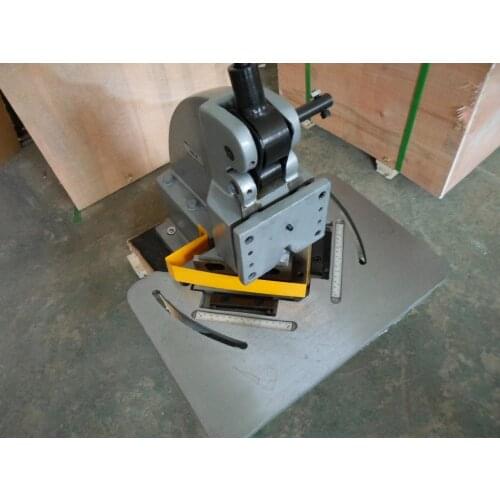 HN-4 hand operated notcher right angle shear cutting machine manual machinery tools