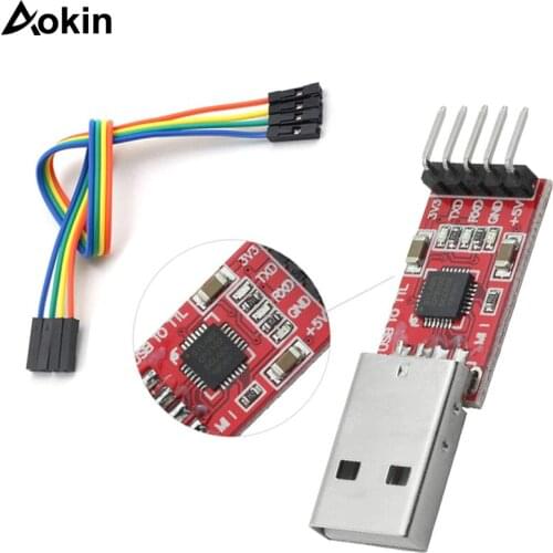 SAMIORE ROBOT CP2102 module USB to TTL serial UART STC download cable PL2303 Super Brush line upgrade