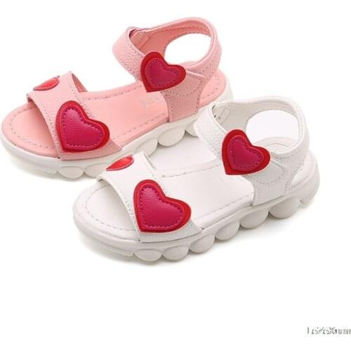 Girls Sandals Gladiator Flowers Sweet Soft Childrens Beach Shoes Kids Summer Floral Sandals Princess Fashion Cute High Quality