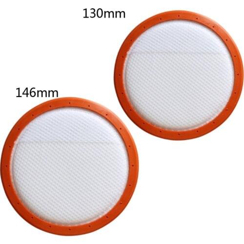 Vacuum Cleaner Replacement Round Filters Washable High Density Cotton Net Parts