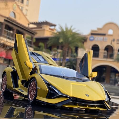 Large Size 1:18 LamborghiniSINA SINA Sport Car Alloy Car Diecasts & Toy Vehicles Car Model Miniature Scale Model Car Kids Gift