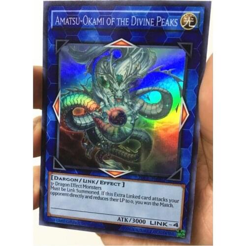 Yu Gi Oh Amatsu Okami of The Divine Peaks YCSW 2018 Prize English DIY Toys Hobbies Collectibles Game Collection Anime Cards
