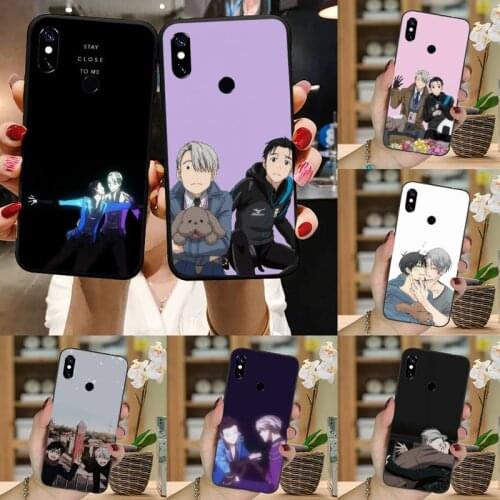 Yuri on ice Phone Case For Xiaomi Redmi note 7 8 9 pro 8T 9A 9S Mi Note 10 Lite pro