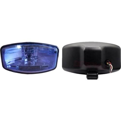 1pcs 24V 70W 9 inch Blue Driving Light with LED +H7 bulbs included for Volvo Truck Front fog lights For Scania truck trailer