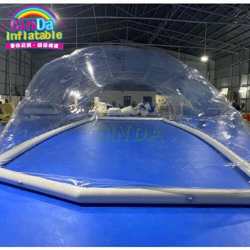 2020 New Inflatable Pool Dome For Sale/ Pools Inflatable Transparent Dome Tent For Sale